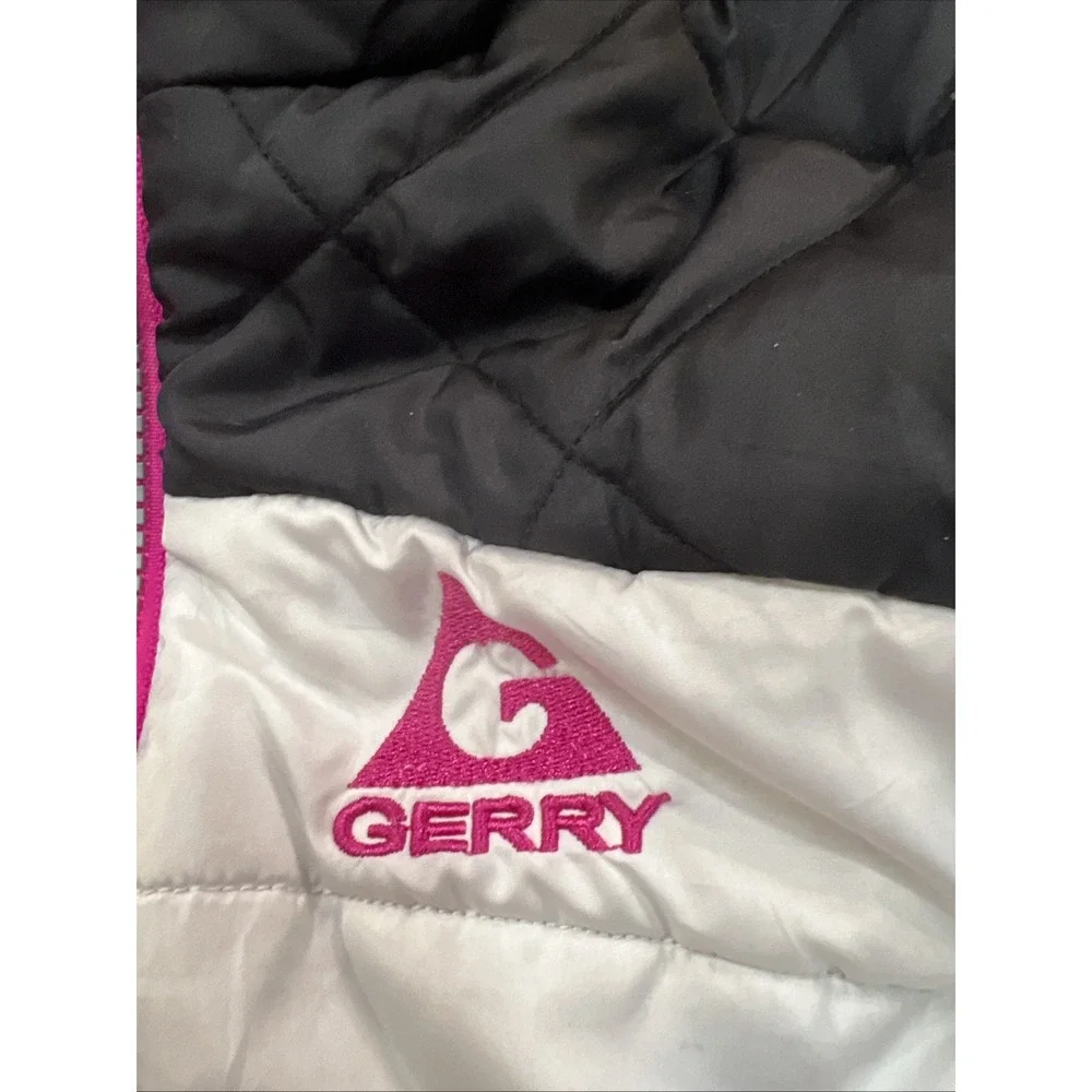 Gerry Down Lightweight jacket Black Rose packable Warm Cute‎ Xs6 Hanging